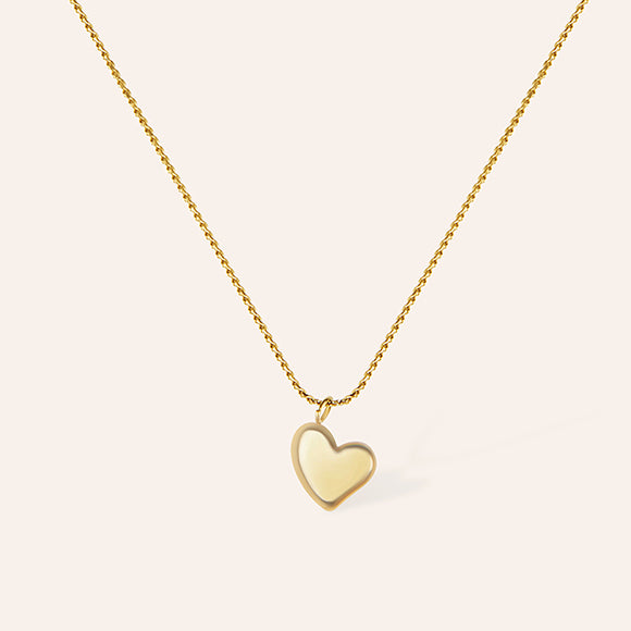 Gouden ketting met hart hanger liefde symbool – Corazon van Amberz.