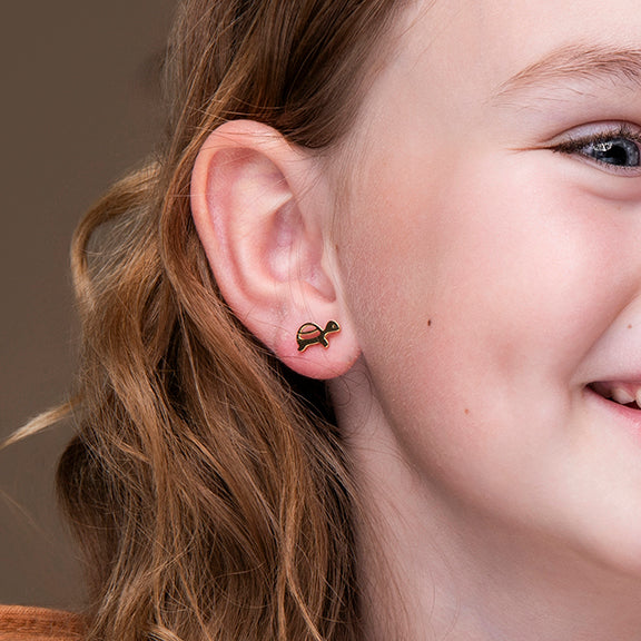  Kinderoorbellen schildpadvorm – Little Shelly van Amberz