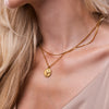 Gouden ketting dames, ketting goud, schakelketting goud, gouden ketting 14k, gouden dubbele ketting