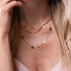 Gouden ketting dames, ketting goud, schakelketting goud, gouden ketting 14k, gouden dubbele ketting