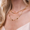 Gouden ketting dames, ketting goud, schakelketting goud, gouden ketting 14k, gouden dubbele ketting