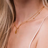 Gouden ketting dames, ketting goud, schakelketting goud, gouden ketting 14k, gouden dubbele ketting