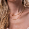 Gouden ketting dames, ketting goud, schakelketting goud, gouden ketting 14k, gouden dubbele ketting