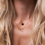 Gouden ketting dames, ketting goud, schakelketting goud, gouden ketting 14k, gouden dubbele ketting