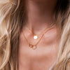 Gouden ketting dames, ketting goud, schakelketting goud, gouden ketting 14k, gouden dubbele ketting