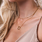 Gouden ketting dames, ketting goud, schakelketting goud, gouden ketting 14k, gouden dubbele ketting