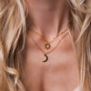 Gouden ketting dames, ketting goud, schakelketting goud, gouden ketting 14k, gouden dubbele ketting