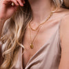 Gouden ketting dames, ketting goud, schakelketting goud, gouden ketting 14k, gouden dubbele ketting