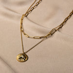 Gouden ketting dames, ketting goud, schakelketting goud, gouden ketting 14k, gouden dubbele ketting