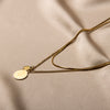 Gouden ketting dames, ketting goud, schakelketting goud, gouden ketting 14k, gouden dubbele ketting