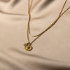 Gouden ketting dames, ketting goud, schakelketting goud, gouden ketting 14k, gouden dubbele ketting