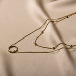 Gouden ketting dames, ketting goud, schakelketting goud, gouden ketting 14k, gouden dubbele ketting