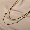 Gouden ketting dames, ketting goud, schakelketting goud, gouden ketting 14k, gouden dubbele ketting