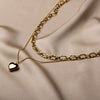 Gouden ketting dames, ketting goud, schakelketting goud, gouden ketting 14k, gouden dubbele ketting