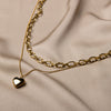 Gouden ketting dames, ketting goud, schakelketting goud, gouden ketting 14k, gouden dubbele ketting