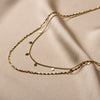 Gouden ketting dames, ketting goud, schakelketting goud, gouden ketting 14k, gouden dubbele ketting