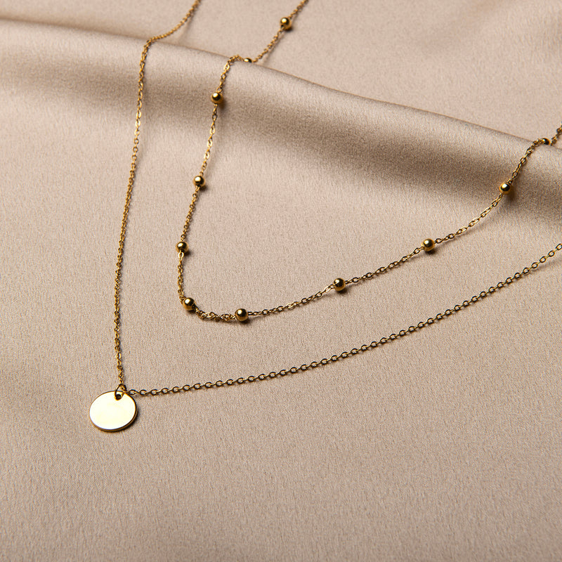 Gouden ketting dames, ketting goud, schakelketting goud, gouden ketting 14k, gouden dubbele ketting