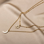 Gouden ketting dames, ketting goud, schakelketting goud, gouden ketting 14k, gouden dubbele ketting