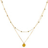 Gouden ketting dames, ketting goud, schakelketting goud, gouden ketting 14k, gouden dubbele ketting