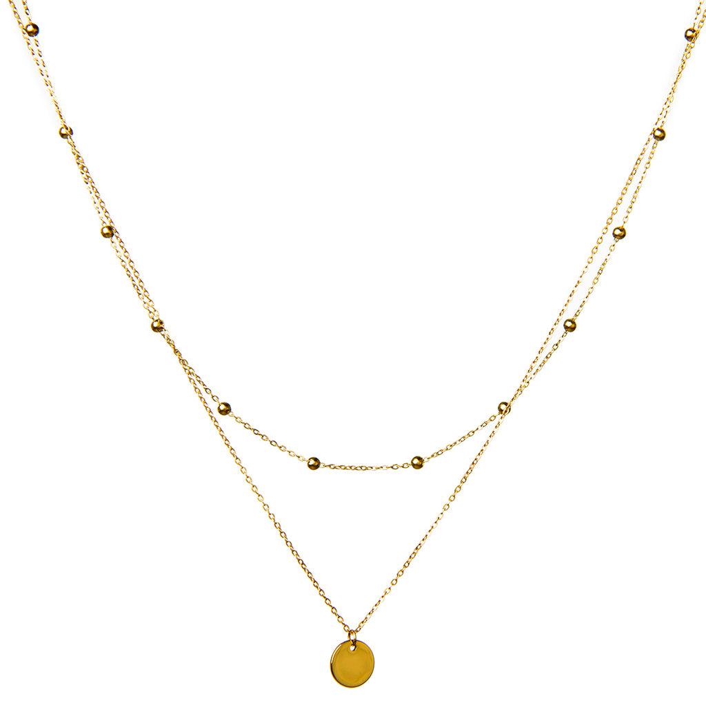 Gouden ketting dames, ketting goud, schakelketting goud, gouden ketting 14k, gouden dubbele ketting