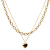 Gouden ketting dames, ketting goud, schakelketting goud, gouden ketting 14k, gouden dubbele ketting