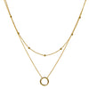 Gouden ketting dames, ketting goud, schakelketting goud, gouden ketting 14k, gouden dubbele ketting