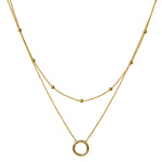 Gouden ketting dames, ketting goud, schakelketting goud, gouden ketting 14k, gouden dubbele ketting