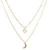 Gouden ketting dames, ketting goud, schakelketting goud, gouden ketting 14k, gouden dubbele ketting