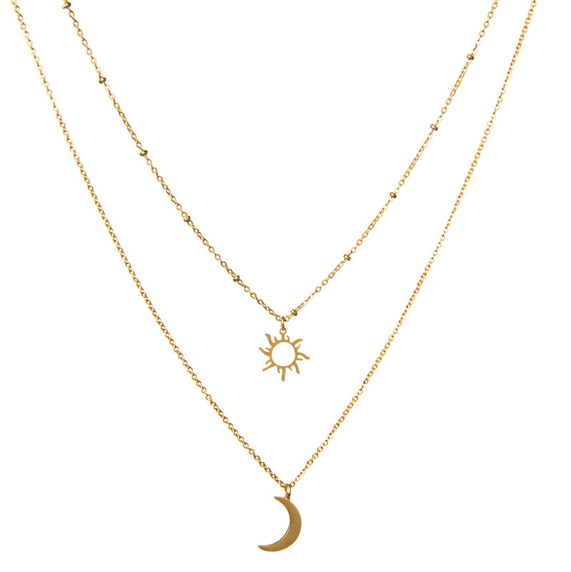 Gouden ketting dames, ketting goud, schakelketting goud, gouden ketting 14k, gouden dubbele ketting