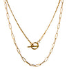 Gouden ketting dames, ketting goud, schakelketting goud, gouden ketting 14k, gouden dubbele ketting