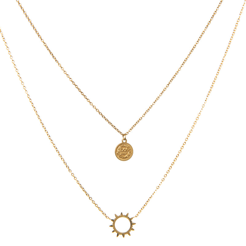 Gouden ketting dames, ketting goud, schakelketting goud, gouden ketting 14k, gouden dubbele ketting